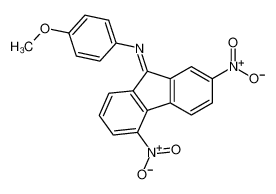 (Z)-N-(4-methoxyphenyl)-2,5-dinitro-9H-fluoren-9-imine