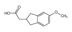 2-(5-甲氧基-2,3-二氢-1H-茚-2-基)乙酸