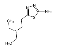 5-[2-(diethylamino)ethyl]-1,3,4-thiadiazol-2-amine 14068-40-7