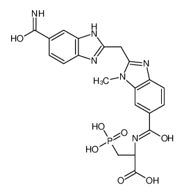 263870-19-5 structure, C21H21N6O7P