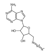 2-(6-aminopurin-9-yl)-5-(azidomethyl)oxolane-3,4-diol