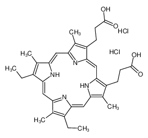 493-90-3 structure, C34H40Cl2N4O4