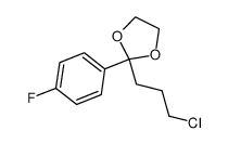 3308-94-9 2-(3-氯丙基)-2-(4-氟苯基)-1,3-二氧戊烷