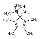 (Pentamethylcyclopentadien-1-yl)trimethylsilane 87778-95-8