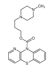 3-(4-methylpiperazin-1-yl)propyl pyrido[3,2-b][1,4]benzothiazine-10-carboxylate 63885-82-5