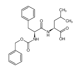 4-methyl-2-[[3-phenyl-2-(phenylmethoxycarbonylamino)propanoyl]amino]pentanoic acid 4313-73-9