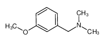 1-(3-methoxyphenyl)-N,N-dimethylmethanamine 15184-99-3