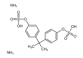 diazanium,[4-[2-(4-sulfonatooxyphenyl)propan-2-yl]phenyl] sulfate 857283-05-7