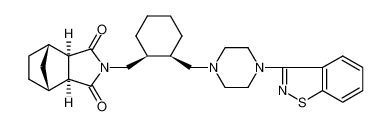 (3aR,4S,7R,7aS)-2-(((1S,2R)-2-((4-(benzo[d]isothiazol-3-yl)piperazin-1-yl)methyl)cyclohexyl)methyl)hexahydro-1H-4,7-methanoisoindole-1,3(2H)-dione