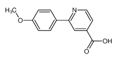 2-(4-methoxyphenyl)pyridine-4-carboxylic acid 935861-30-6