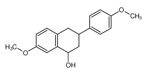 101743-58-2 7-Methoxy-3-(4-methoxy-phenyl)-1,2,3,4-tetrahydro-[1]naphthol