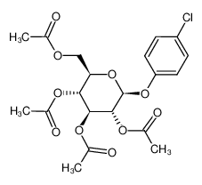 4'-氯苯基-2,3,4,6-四-O-乙酰基-beta-D-吡喃葡萄糖苷