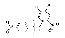 15312-13-7 structure, C12H7Cl2N3O6S