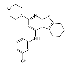 101323-82-4 structure, C21H24N4OS