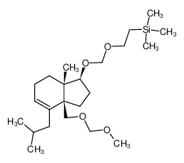 107820-11-1 spectrum, trimethyl[2-[[[(1S,3aS,7aS)-3a,6,7,7a-tetrahydro-4-isobutyl-3a-(methoxymethoxy)-7a-methyl-1-indanyl]oxy]methoxy]ethyl]silane