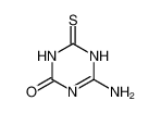 6-amino-4-thioxo-3,4-dihydro-1H-[1,3,5]triazin-2-one 21119-81-3
