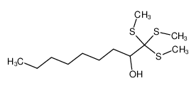 124838-33-1 structure, C12H26OS3