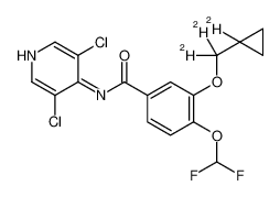 1189992-00-4 structure, C17H11Cl2D3F2N2O3