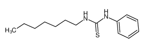 1-庚基-3-苯基-2-硫脲