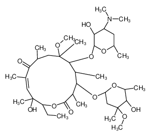 (10E)-10,11-二去氢-11-脱氧-6-O-甲基红霉素