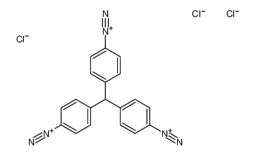 81533-28-0 4-[bis(4-diazoniophenyl)methyl]benzenediazonium,trichloride