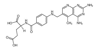 101348-20-3 structure, C21H23N7O5