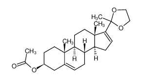 39932-37-1 16-dehydro-pregnenolone acetate ethylene ketal