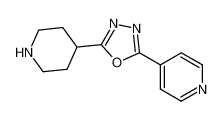 2-piperidin-4-yl-5-pyridin-4-yl-1,3,4-oxadiazole 732978-38-0