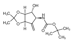 229962-64-5 spectrum, (3aS,4R,5S,6aR)-5-{[(tert-butoxy)carbonyl]amino}-tetrahydro-2,2-dimethyl-6-methylidene-4H-cyclopenta-1,3-dioxol-4-ol