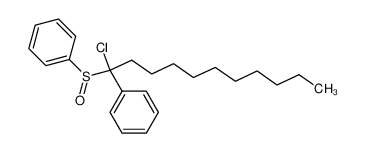 332077-32-4 1-chloro-1-phenyl-1-(phenylsulfinyl)undecane