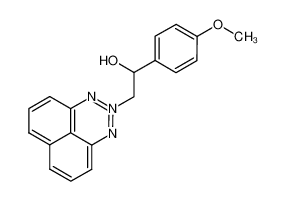 291301-32-1 2-(2-hydroxy-2-(4-methoxyphenyl)ethyl)naphtho[1,8-de][1,2,3]triazin-2-ium-1-ide