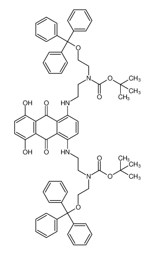 100204-23-7 structure, C70H72N4O10