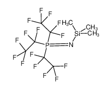 867212-85-9 1,1,1-tris(perfluoroethyl)-N-(trimethylsilyl)-l<sup>5</sup>-phosphanimine