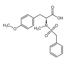 3-(4-methoxy-phehyl)-2(S)-(methyl-phenylmethanesulphonyl-amino)-propionic acid 669057-05-0