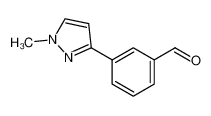 3-(1-甲基-1H-吡唑-3-基)苯甲醛