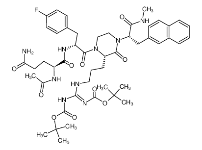 910568-21-7 structure, C48H64FN9O10