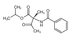 1213234-70-8 isopropyl (R)-2-benzoylamino-2-methyl-3-oxobutyrate