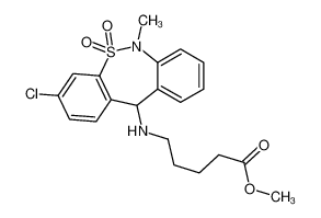 Tianeptine Metabolite MC5 Methyl Ester 1159977-59-9