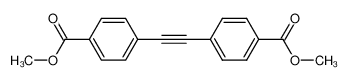 16882-08-9 spectrum, bis(4-(methoxycarbonyl)phenyl)acetylene