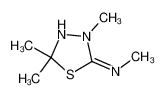 72018-44-1 N,3,5,5-tetramethyl-1,3,4-thiadiazolidin-2-imine