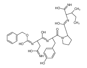 121822-73-9 structure, C32H42N6O8