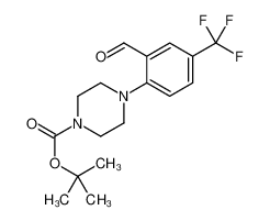 626219-95-2 structure, C17H21F3N2O3