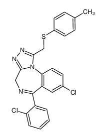 85677-82-3 structure, C24H18Cl2N4S