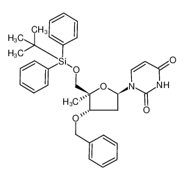 860651-70-3 spectrum, 3'-O-benzyl-5'-O-tert-butyldiphenylsilyl-2'-deoxy-4'-C-methyluridine