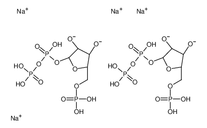 87372-47-2 tetrasodium,(2R,3R,4S,5R)-2-[hydroxy(phosphonooxy)phosphoryl]oxy-5-(phosphonooxymethyl)oxolane-3,4-diolate