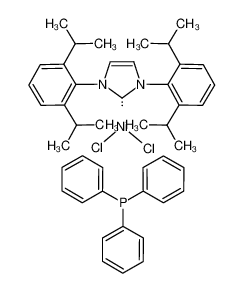 [1,3-双(2,6-二异丙基苯基)咪唑-2-甲叉基]三苯基膦二氯化镍(II)