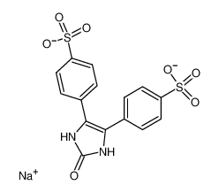 6826-44-4 structure, C15H10N2NaO7S2-