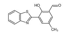 (3-(benzo[d]thiazol-2-yl)-2-hydroxy-5-methylbenzaldehyde) 1620055-21-1