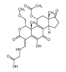 745049-39-2 structure, C25H29NO10