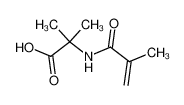 2-methyl-2-(2-methylprop-2-enoylamino)propanoic acid